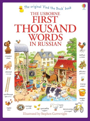 First Thousand Words in Russian (Usborne First Thousand Words): 1
